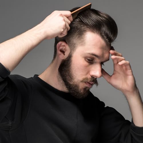 4 Peines de Madera de Bambú para Cabello miniatura 6