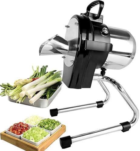 Multifunctional Electric Food Processor & Vegetable Chopper - Adjustable Thickness for Onions, Peppers, Leeks & More - Kitchen Chopper Machine 110LK for Quick Meal Prep