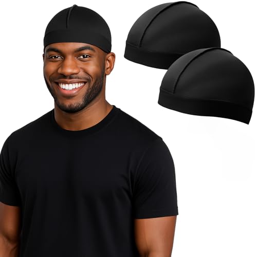 DURALA Adjustable Wave Caps for Men, Premium...