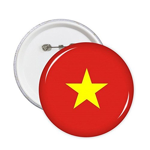 Badge drapeau Vietnam pour personnaliser vos sacs et vestes en lot de 5