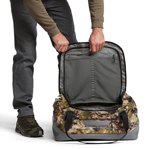 Image of SITKA Gear Drifter Water-Resistant Travel Duffle Bag, Optifade Subalpine, 50L, Optifade Subalpine (50l)