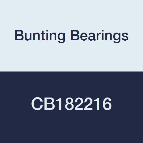 CB182216 Sleeve (Plain) Bearings, Cast Bronze C93200 (SAE 660), 1-1/8" Bore x 1-3/8" OD x 2" Length