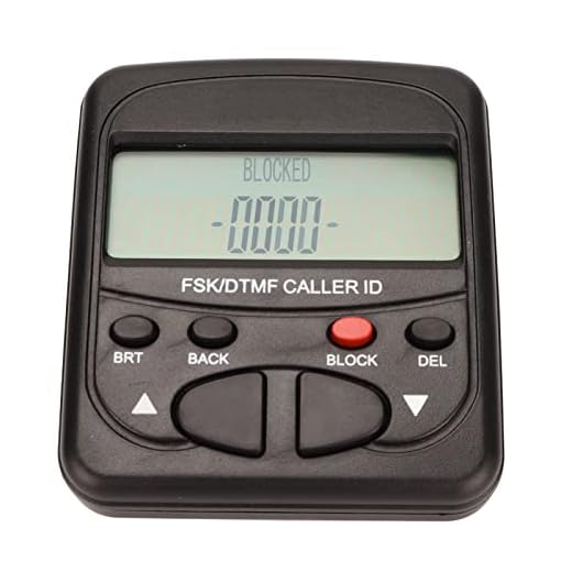 Sxhlseller Bloqueur D'appels, Bloqueur de Téléphone avec Identification de L'appelant, Dispositif de Blocage D'appels, 2000 Numéros pour Téléphones Fixes, Répondeur, Téléphones sans Fil Domestiques