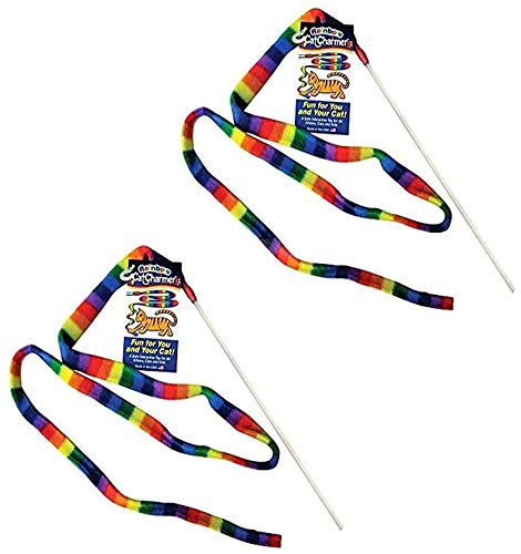 Cat Dancer Products Rainbow Cat Charmer. 2-Count