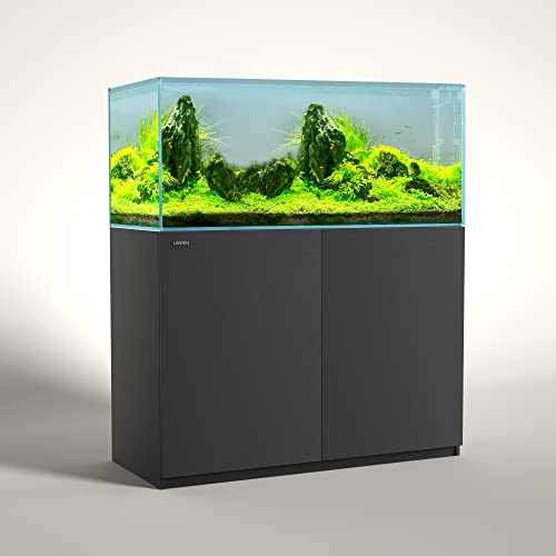 75 gallon aquarium stand - LANDEN Aquarium Stand and Cabinet, for up to 72.2Gal Tank,Fish Tank, Nano Foam Leveling Mat Included, Contemporary and Simple Design W47.2xD19.7xH33.9 in Wooden Gloss Black Painted (Stand Only)