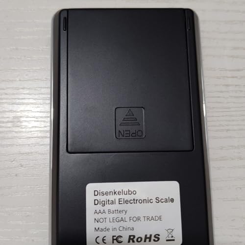 ميزان مطبخ رقمي 0.01 غرام 500 غرام ومقياس ذهبي، ميزان جرام دقيق صغير مع 0.00 اونصة، ميزان وزن طعام محمول، ميزان وزن المجوهرات، شاشة باضاءة خلفية بيضاء