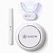 Snow Teeth Whitening Kit - Snow Teeth Whitening Serum and LED Mouthpiece Whitener, Formulated with Hydroxyapatite, Good for 6 Months - Wireless Kit with 3 Wands