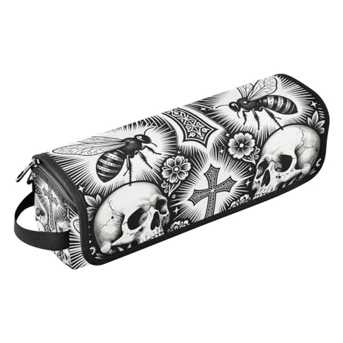 Bolsa de viaje para herramientas de cabello y tapete resistente al calor impermeable para planchas, rizadores y organizador portátil miniatura 1