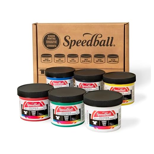 Speedball Fabric Screen Printing Ink Starter Set