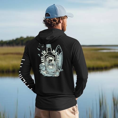 Image of Palmyth Fishing Shirts for Men Long Sleeve UPF 50+ Sun Protection Hoodie