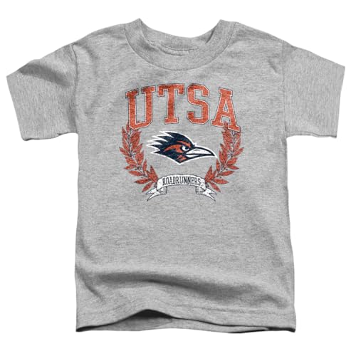 LOGOVISION The University of Texas at San Antonio Laurels Dark Kids T Shirt (2) for Toddler Boys and Girls, Athletic Heather