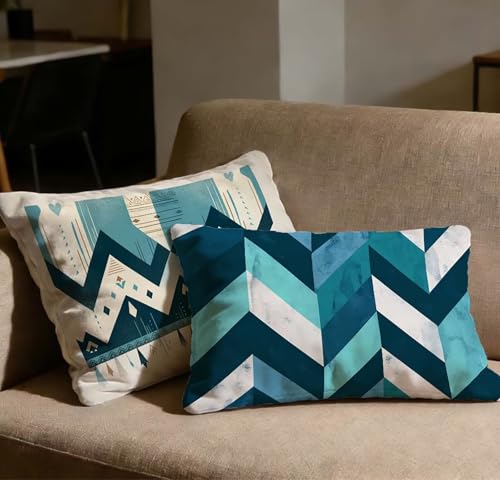 Taie oreiller 80x100 velours zip invisible pour coussin fatigué