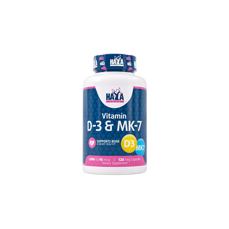Vitamin D-3-1000 IU & MK-7 45 mcg 120 VCaps