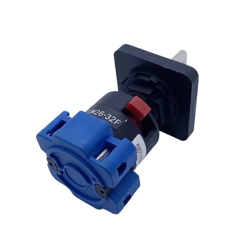 KLVN Llave de Bloqueo de LW26-32F, Fuente de alimentación monofásica, Corte de Control Principal, Encendido y Apagado, Interruptor de Leva Universal de 32A