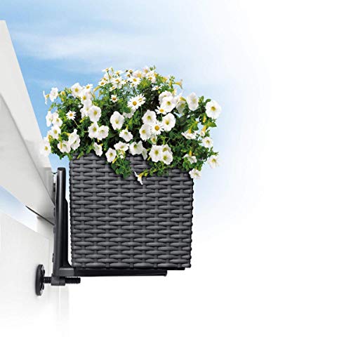 balcony box holder black (1 piece = 1 pair) black 19033