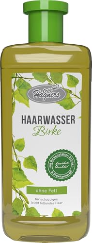 Original Hagners Haarwasser Birke 500 ml, ohne Fett, mit Birkenblätter-Extrakt, für schuppiges und leicht fettendes Haar