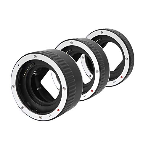 Camera Macro Lens Adapter Ring Lichtgewicht Zilver Aluminium Automatische Scherpstelling Macro Lens Contact Adapter Ring… - Afbeelding 6