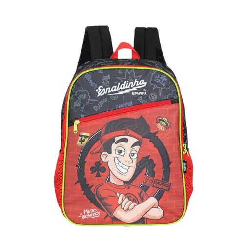 Mochila Costas Escolar UP4YOU Enaldinho Licenciada New (Vermelho)