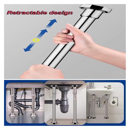 Supports d'évier robustes pour éviter la chute du lavabo de bain - 5