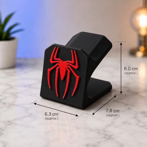 Image of Item Name: Gaming Controller Stand - Universal Display Holder for PS5, Xbox & Switch Controllers | Spider-Themed Design | Desk Organizer for Gamers