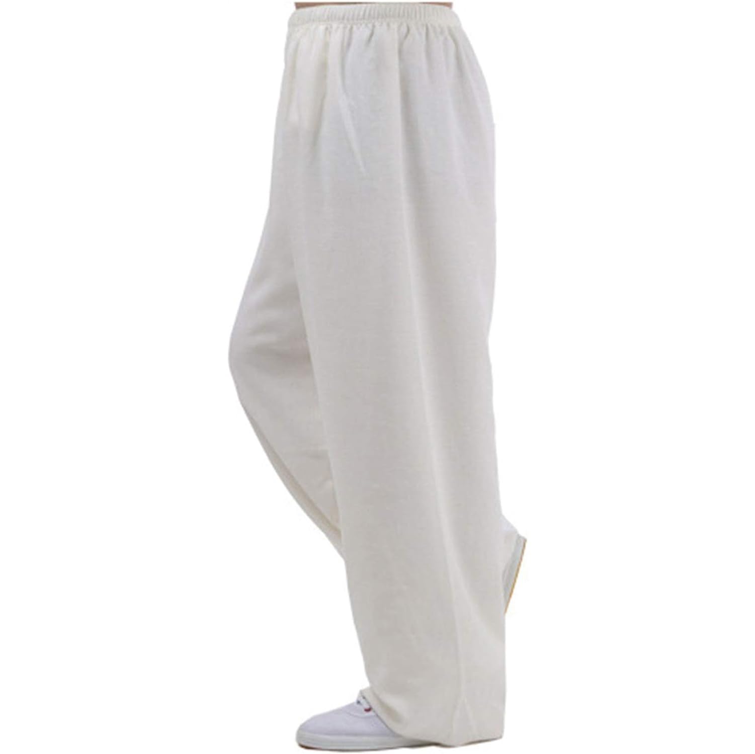 Unisex-Tai-Chi-Hose, Kung-Fu-Trainingshose, Kampfsport-Qi-Gong-Hose, Wing Chun, Shaolin, atmungsaktive Kampfsport-Tai-Chi-Hose aus Baumwolle und Leinen