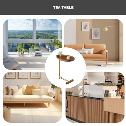 Petite table basse basse en C pour optimiser l'espace et éviter les encombrements - 8