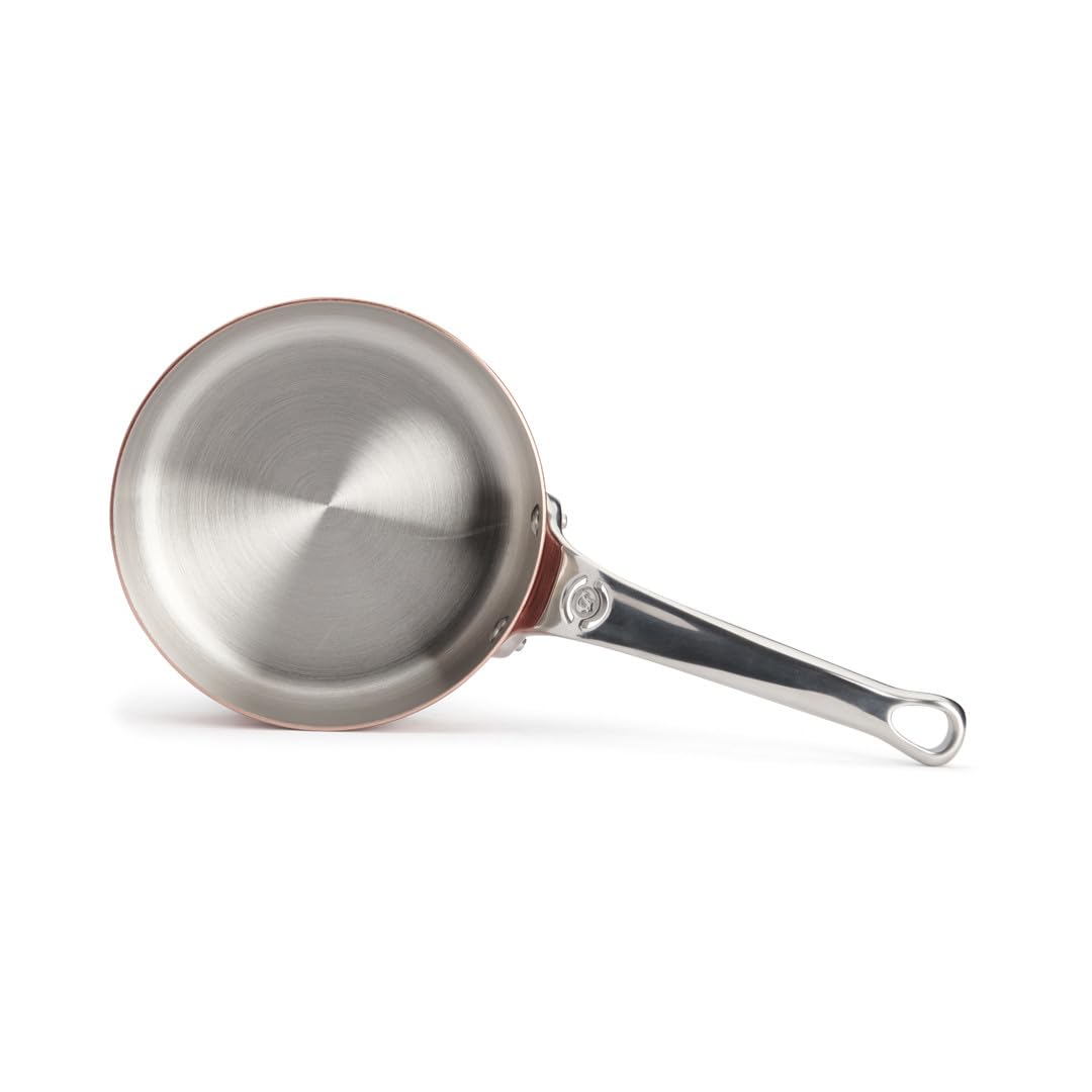 Prima Matera 6.25-Inch Copper Stainless Steel Saute Pan – Handmade In France, Works On Induction - View #6