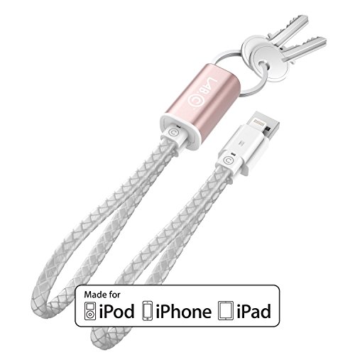LABC 8 Pin Charging Cable [Rose Gold/White]