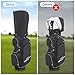 TUYUU Golf Bag Cover,Golf Bag Rain Hood Cover,Waterproof Golf Bag Covers for Rain,Golf Bag Top Cover for Tour Bags Golf Bags Carry Cart Stand Bags,Golf Gifts for Men Women.Golf Club Bag Accessories