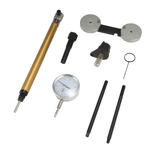 GEAREVER Motor Steuerkette Werkzeug Motor Einstellwerkzeug Satz, Steuerkette Wechsel, Messuhrhalter + Messuhr kompatibel mit VAG Audi VW Skoda SEAT 1.2 1.4 1.6 TSI FSI