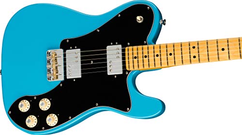 American Professional II Telecaster Deluxe MN Miami Blue - Les Beatles, Paul McCartney, John Lennon, RIngo Starr, George Harrison American Professional II Telecaster Deluxe MN Miami Blue – Image 5