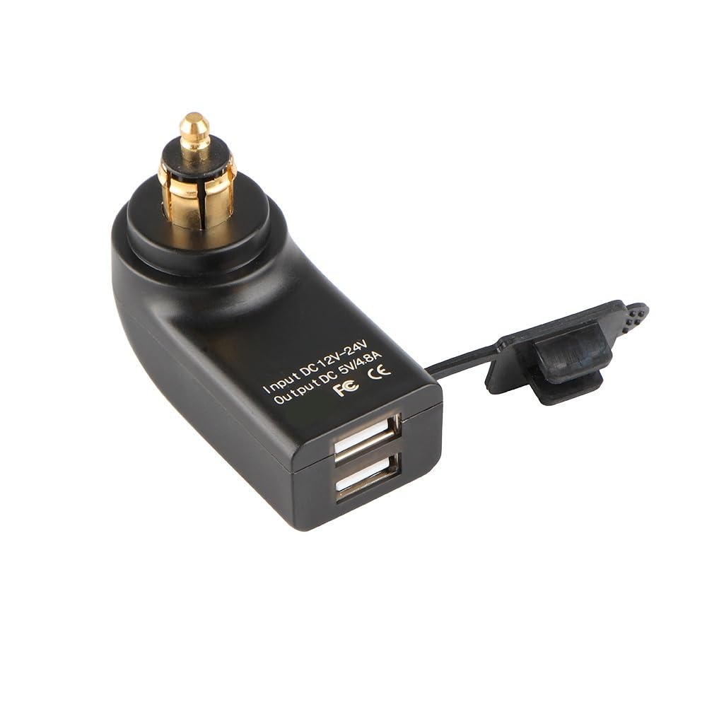 Podwójna ładowarka USB do motocykla, adapter zasilania For BMW R1200GS Adventure, R1250GS Adv, R1200rt, S1000XR, F850GS i F650GS, gniazdo wtykowe(3 Pieces)