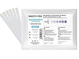 BMUT 20x Wasserhärte Teststreifen Testkit - °dH Deutscher Härtebereich in weich, mittel und hart sowie 0-425 ppm, Gesamthärte