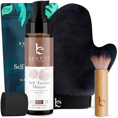 Beauty by Earth Self Tanner Kit Cover