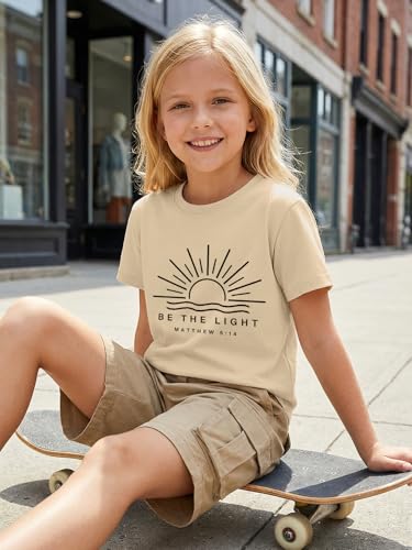 Image of Christian Shirts for Girls Faith Over Fear Shirt Religious Tees