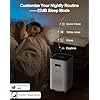 Dayette Smart WIFI Air Purifiers for Home Large Room Up to 3000 Sq Ft, APP & Alexa Control Air Cleaner, H14 Ture HEPA Filter for Allergies Pet Dander Smoke Dust, 22dB Sleep Mode for Bedroom