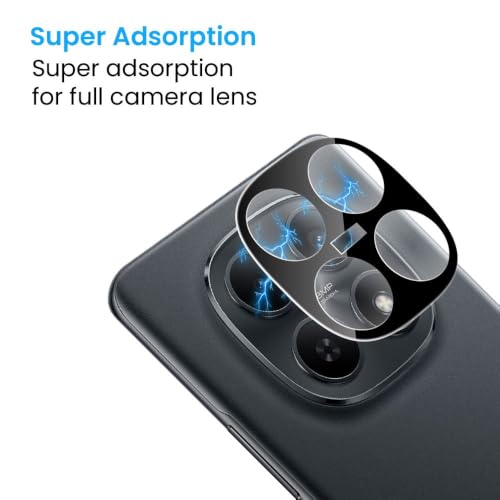Image of FIRST MART Black Camera Lens Protector for Redmi Note 15 | 9H Tempered Glass, HD Clear, Scratch Resistant, Anti-Fingerprint, Case-Friendly | Pack of 1