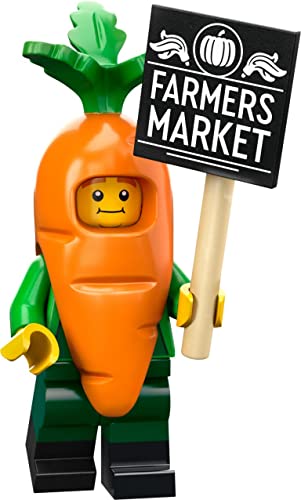 LEGO Collectable Minifigures Series 24 - Carrot Mascot 71037, Multicolored,