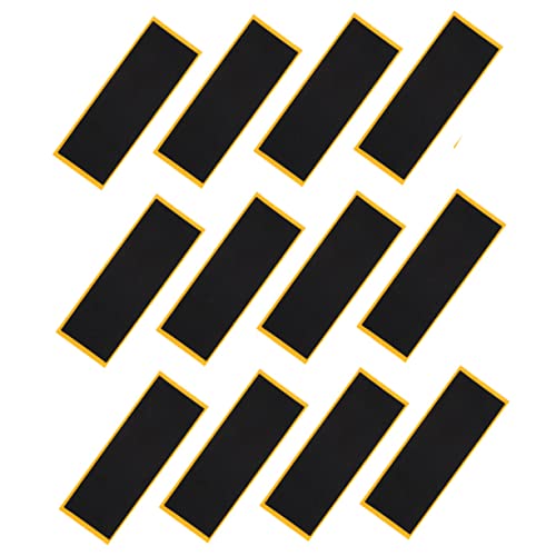 Vaguelly 12pcs Grip Tape Anti-Slip Pad for Mini Skateboard Foam Grip Tape Design for Scooter and Toys