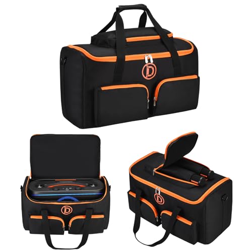 Housse pour JBL PartyBox on The GO 2 étui sac de rangement enceinte bluetooth portable et micro