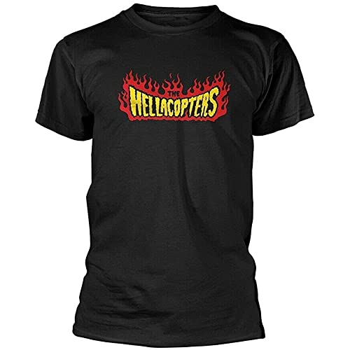 BAQUE BJA The Hellacopters Flames T Shirt BlackXL