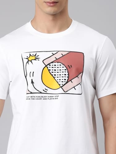 Image of XTEP Men Fight to Win Basketball T-Shirt