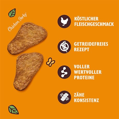 Lily’s Kitchen Mit natürlichen Zutaten hergestellt Leckerli - Packung für ausgewachsene Hunde Glorreiches Hühner- Trockenfleisch… – Ansicht 2
