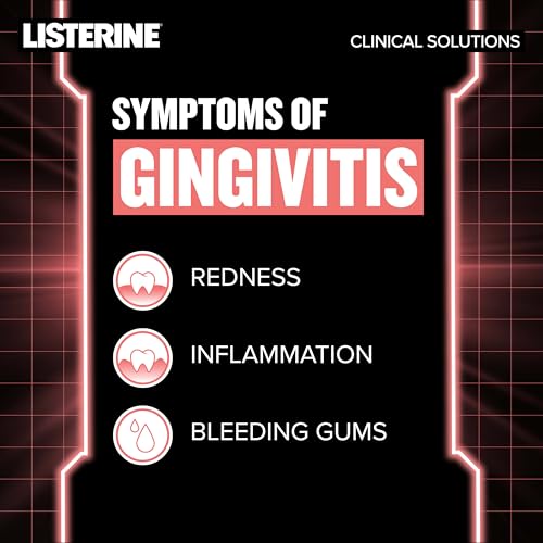 Listerine RIV007 Clinical Solutions Mouthwash Gum Health Antiseptic thumb #1