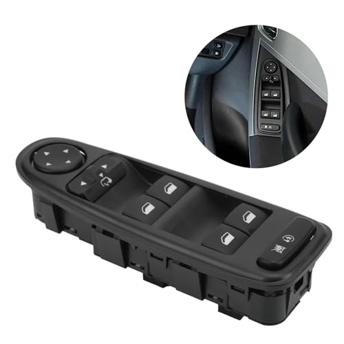 Commande principale de lève-vitre 6554.Yh pour Citroën C4 Picasso 2007-2014