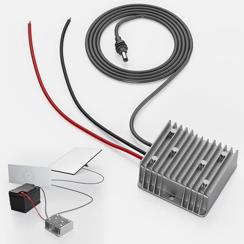 Starlink Gen 3 Power Cord 12V to 57V 4.5A Converter for Starlink Standard Gen 3 Router 12V (10-36V) Step-Up Adapter DC Male Plug Cable for RV No Worry About Voltage Drop or Rise