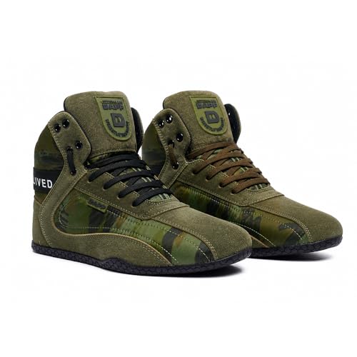 Image of Dapp Athlete-Series Weightlifting Shoes for Men and Women | Leather Rexine Exterior | Signature Flat Sole | Padded Interiors for Stability | Smart Cushioning | Wide Toe Box.