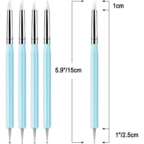 Tazrigo M037-R002 10Pcs Blue Dental Resin Brush Pens thumb #2
