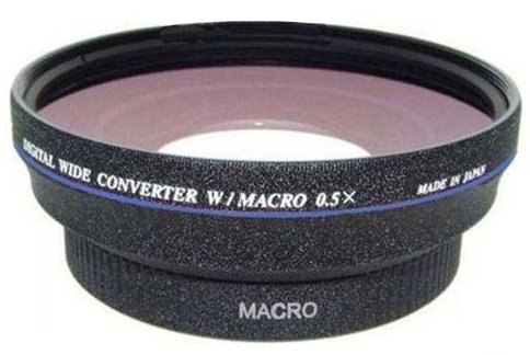 Objectif Grand Angle 0,5X HD pour filmer les paysages sur JVC GY-HM170UA