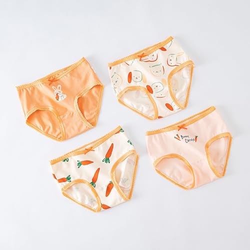Image of benetia Girls' Underwear Soft Cotton 6-8 Pack